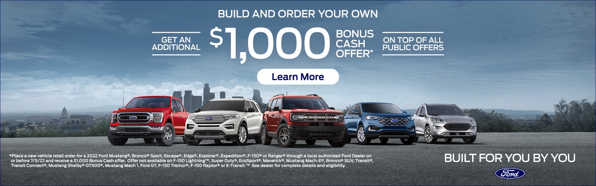 Build and Order your own Ford