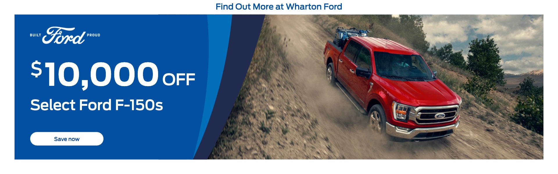 $10,000 Off select F150s