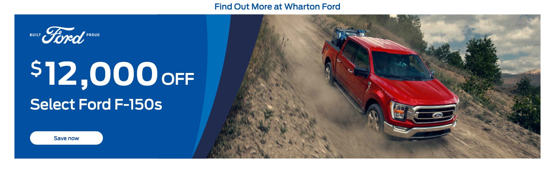 $12,000 Off select F150s